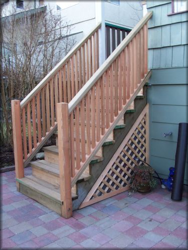back stairs